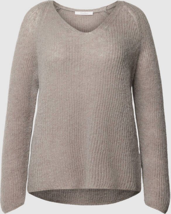 MaxMara Leisure Gebreide pullover met boothals model 'WASER'