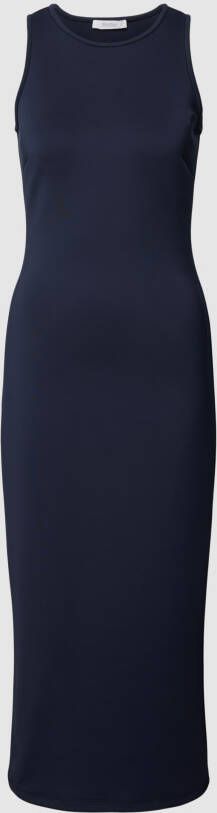 MaxMara Leisure Midi-jurk met ronde hals model 'MAMMOLA'