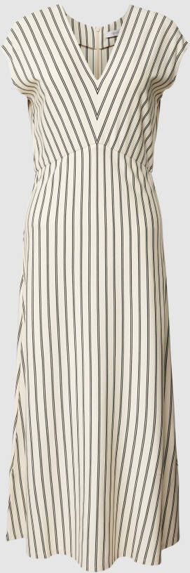 MaxMara Leisure Midi-jurk met streepmotief model 'VADA'
