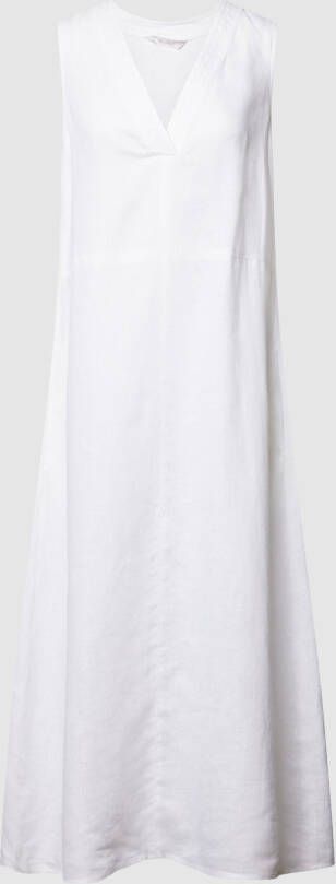 MaxMara Leisure Midi-jurk van linnen model 'SOFOCLE'