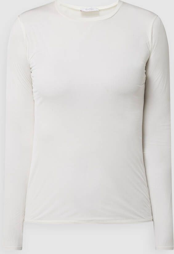 MaxMara Leisure Shirt met lange mouwen en stretch model 'Trento'