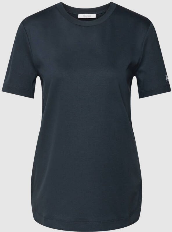 MaxMara Leisure T-shirt met labelprint model 'TAZZINA'