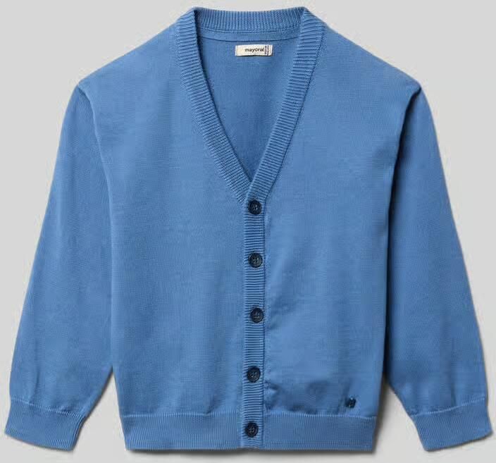 Mayoral Regular fit cardigan in gebreide look