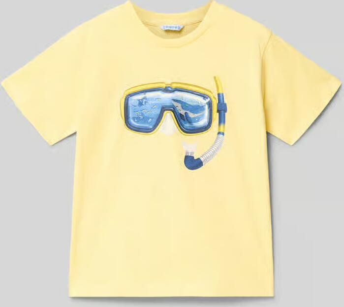 Mayoral regular fit T-shirt met motiefprint - Foto 2