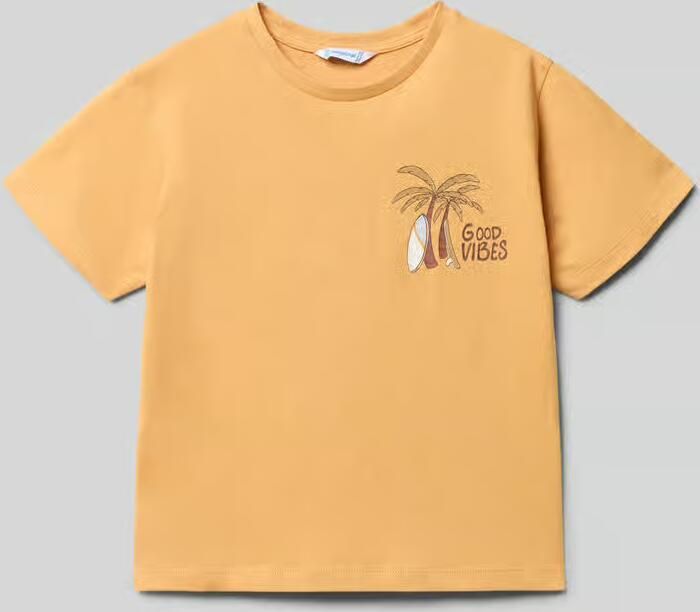 Mayoral Regular fit T-shirt met statementprint