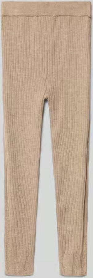 Mayoral Slim fit legging met fijnrib