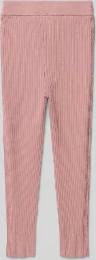 Mayoral Slim fit legging met fijnrib