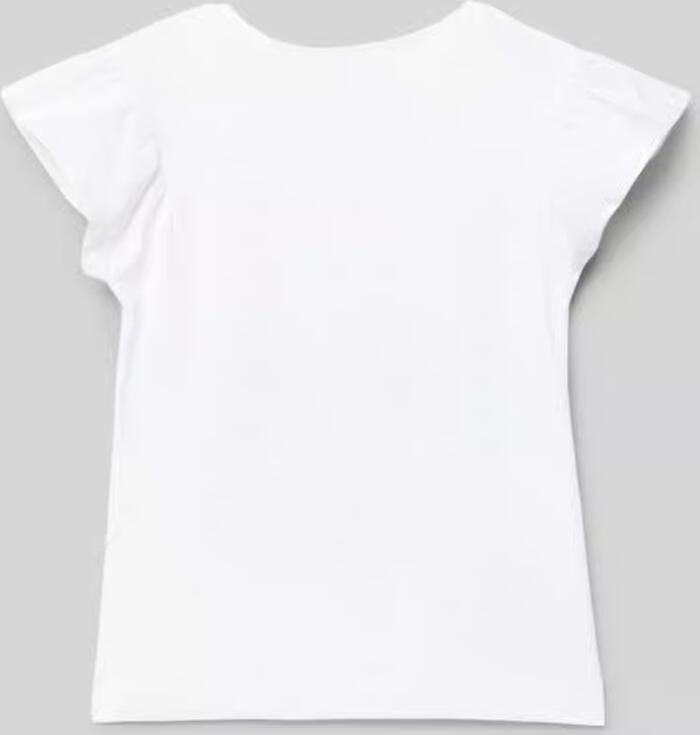 Mayoral T-shirt met geribde ronde hals in een set van 2 stuks
