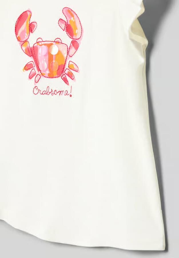 Mayoral T-shirt met motief en ronde hals - Foto 2
