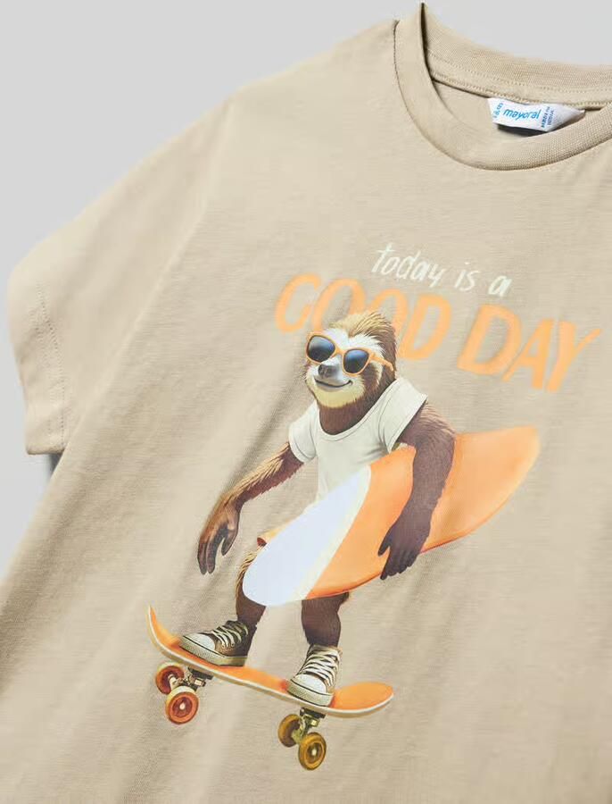 Mayoral T-shirt van zuiver katoen - Foto 2