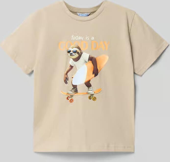 Mayoral T-shirt van zuiver katoen