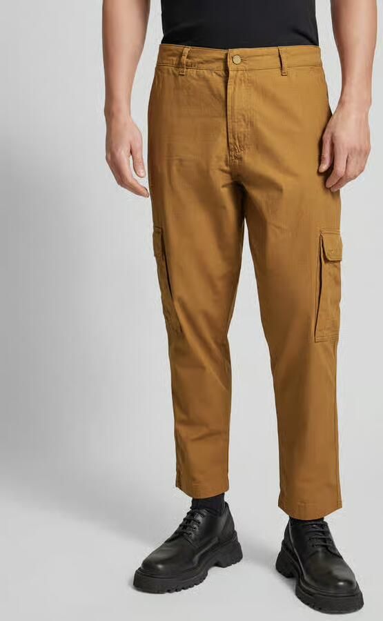 Mazine Regular fit cargobroek met labelstitching model 'Gronlin' - Foto 3