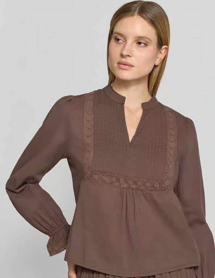 MbyM Blouse met gehaakt kant model 'Tamya'