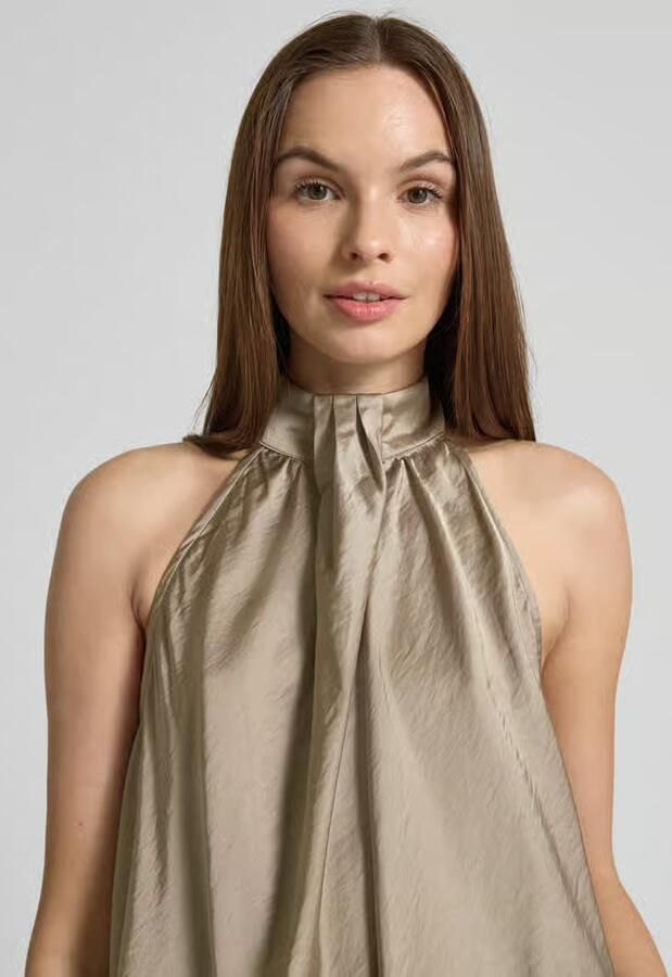 MbyM Blousetop met halter model 'Zuzela'
