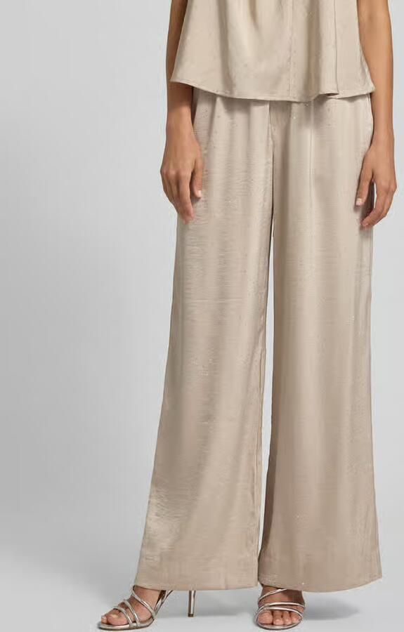 MbyM Broek met wijde pijpen en siersteentjes model 'Asaka' - Foto 2