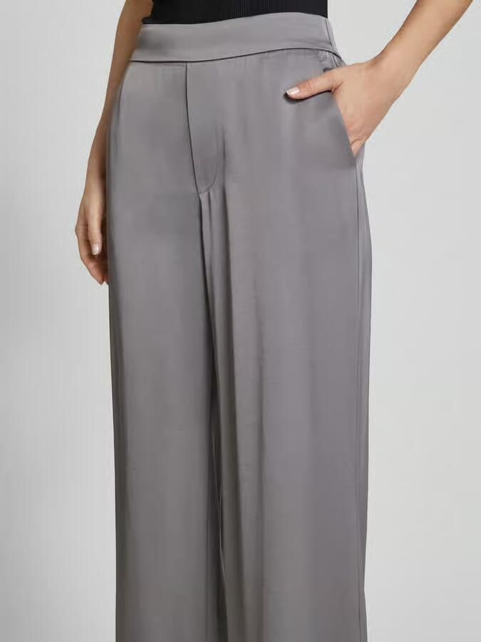 MbyM Broek van viscosemix met elastische band model 'Asakine'