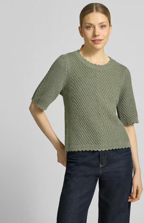 MbyM Gebreid shirt met 1 2-mouwen model 'Carla' - Foto 3