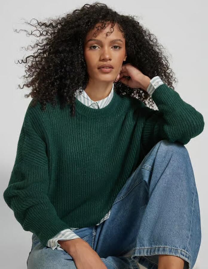 MbyM Gebreide pullover met ronde hals model 'Gillian'