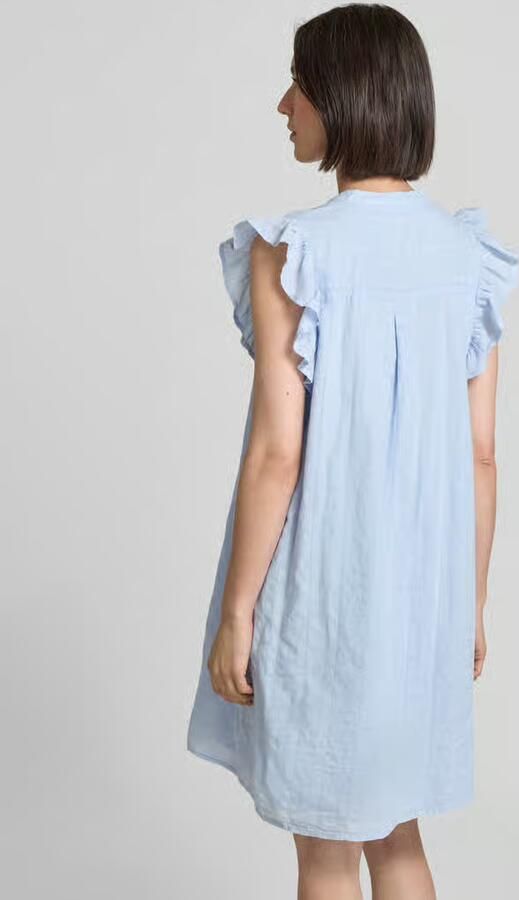 MbyM Knielange jurk met plooien model 'Gemala'