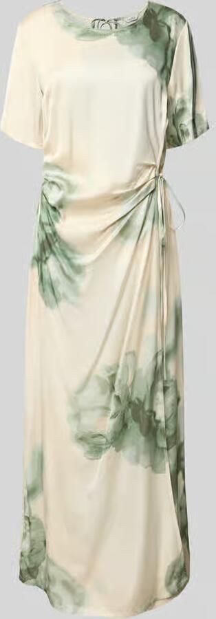 MbyM Maxi-jurk in wikkellook met vetersluiting model 'Kylar' - Foto 2