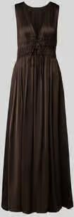 MbyM maxi-jurk met diepe V-hals model 'Marja'