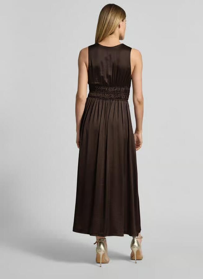 MbyM maxi-jurk met diepe V-hals model 'Marja' - Foto 3