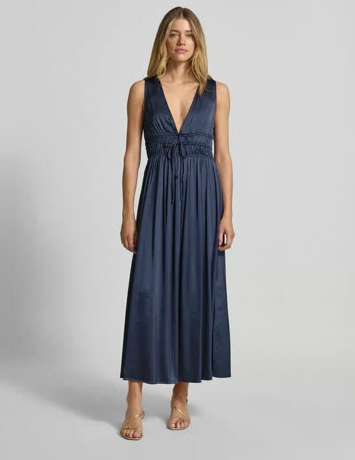 MbyM maxi-jurk met diepe V-hals model 'Marja' - Foto 2