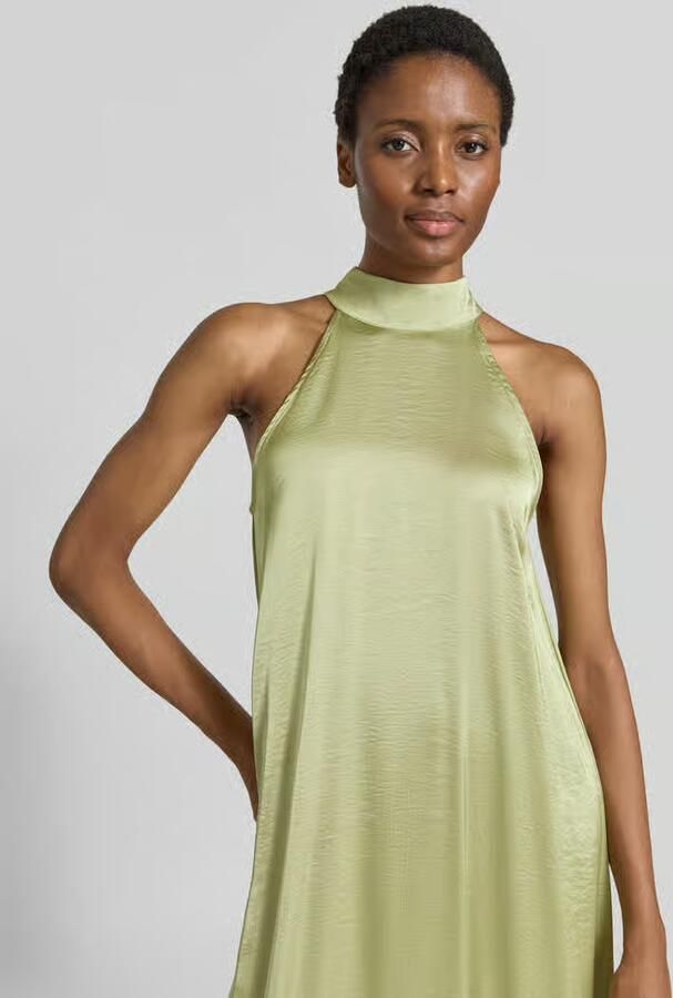 MbyM Maxi-jurk van satijn met viscose model 'Zuzeelani'