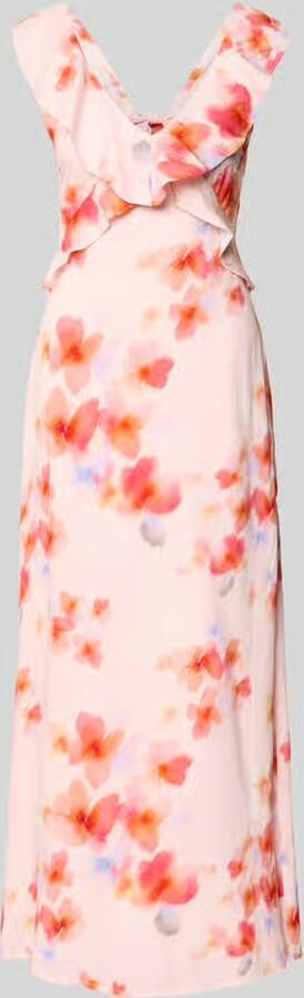 MbyM maxi-jurk van viscose met volants model 'Callindra' - Foto 2