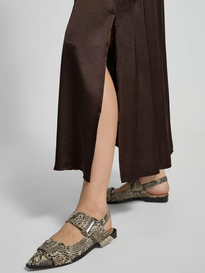 MbyM Maxirok met elastische tailleband model 'Nia'