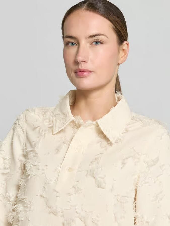 MbyM Mini-jurk met korte knoopsluiting model 'Mialle'
