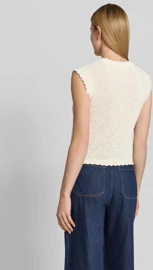 MbyM Mouwloos vest met V-hals model 'Maisa' - Foto 3