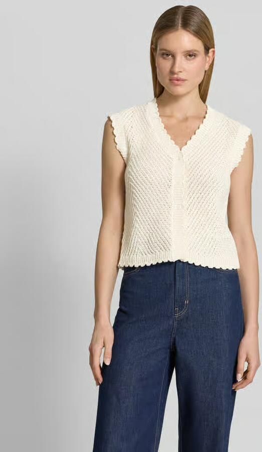 MbyM Mouwloos vest met V-hals model 'Maisa' - Foto 2