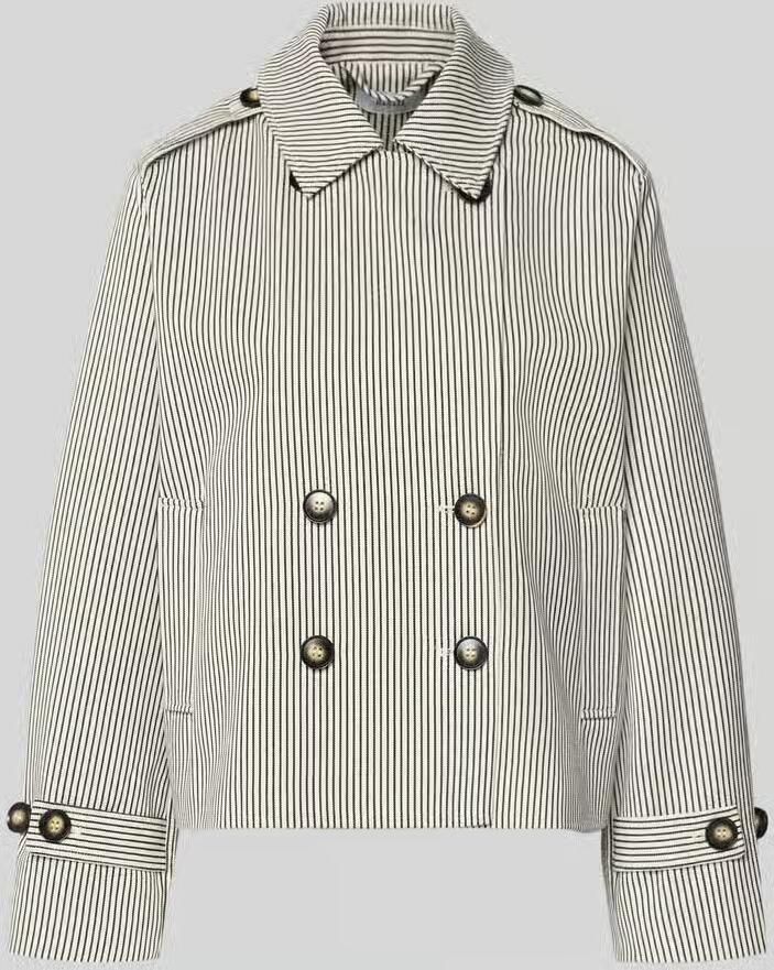 MbyM Relaxed fit Jack met platte kraag Model 'Becker' - Foto 2