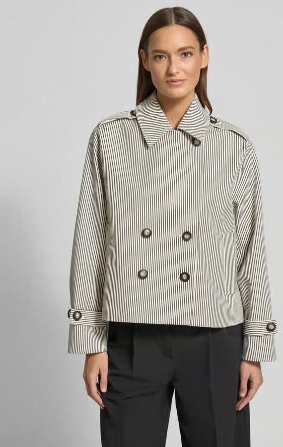 MbyM Relaxed fit Jack met platte kraag Model 'Becker' - Foto 3