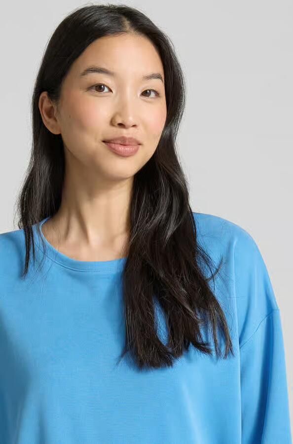 MbyM Shirt met lange mouwen en extra brede schouders model 'Perseus'
