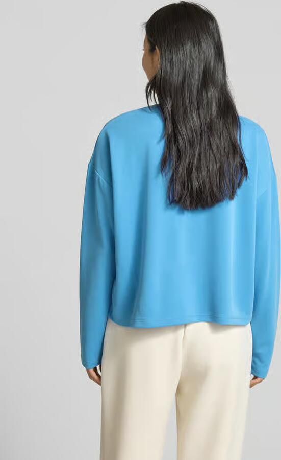 MbyM Shirt met lange mouwen en extra brede schouders model 'Perseus'
