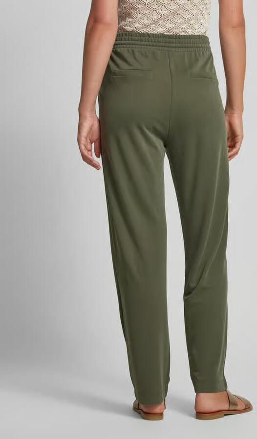 MbyM Straight leg stoffen broek met steekzakken model 'Berin'
