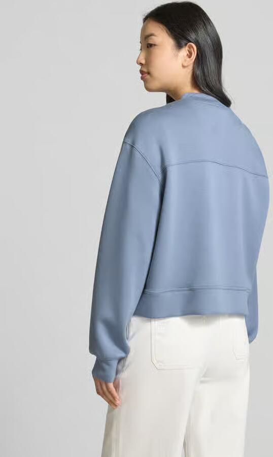 MbyM Sweatjack met opstaande kraag model 'Danni'