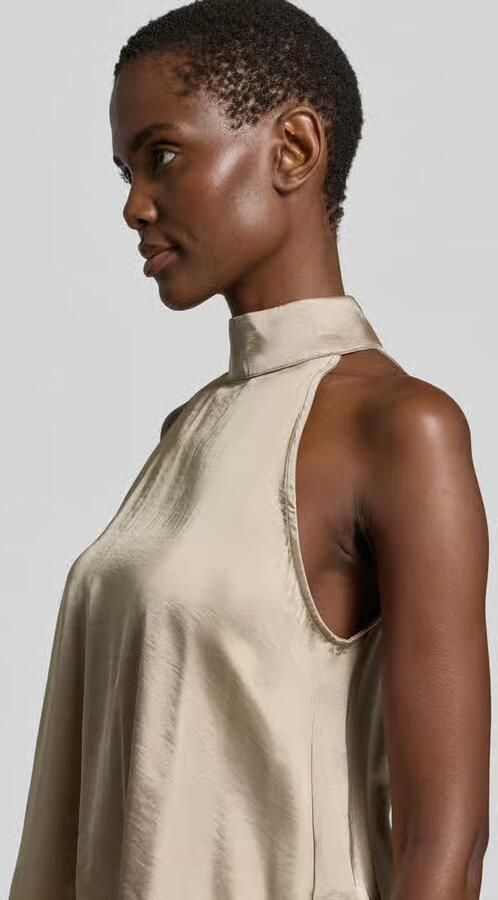 MbyM Top met opstaande kraag model 'Zuzeel'