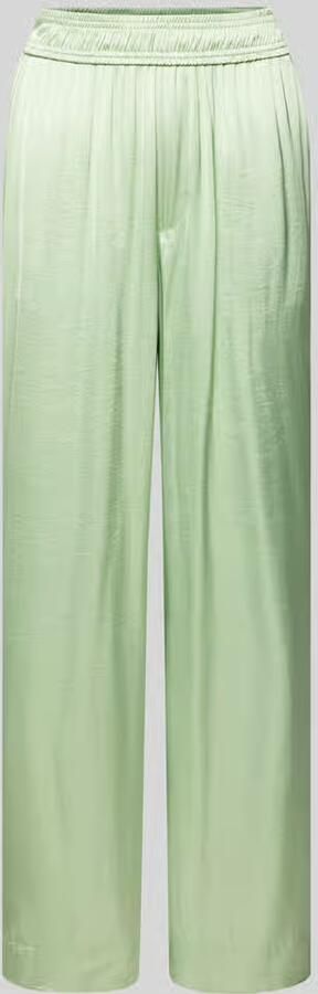 MbyM Wide leg stoffen broek met elastische band model 'Asaka' - Foto 2