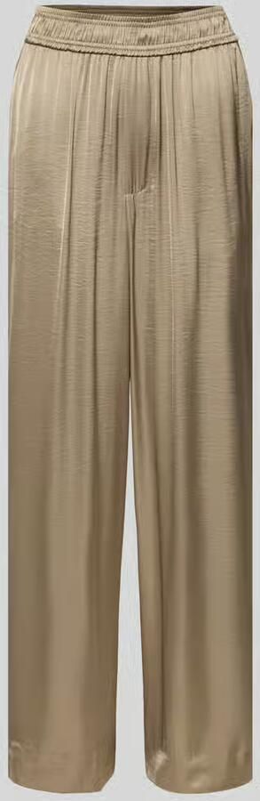 MbyM Wide leg stoffen broek met elastische band model 'Asaka' - Foto 2