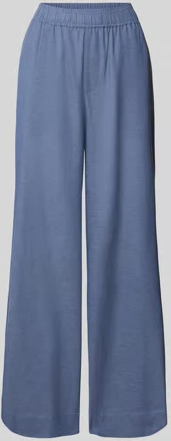 MbyM Wide leg stoffen broek met elastische band model 'Asaka' - Foto 2