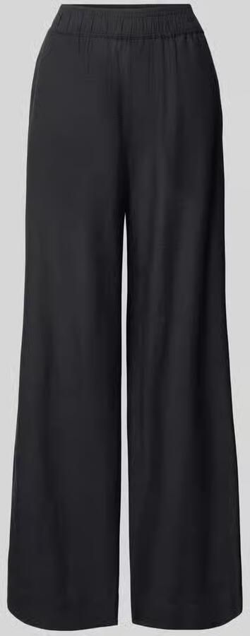 MbyM Wide leg stoffen broek met elastische band model 'Asaka' - Foto 2