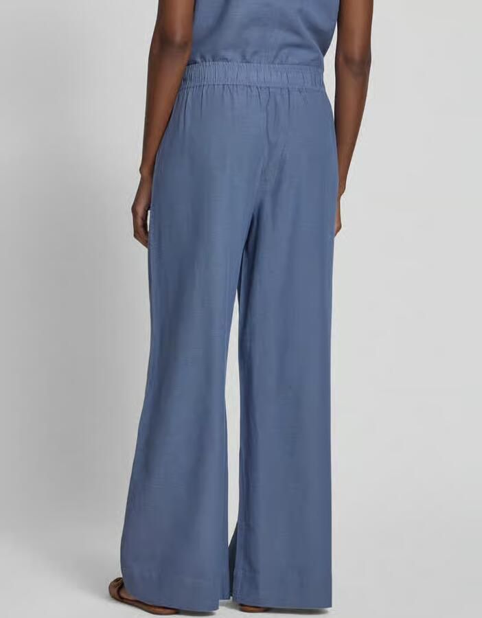 MbyM Wide leg stoffen broek met elastische band model 'Asaka' - Foto 3