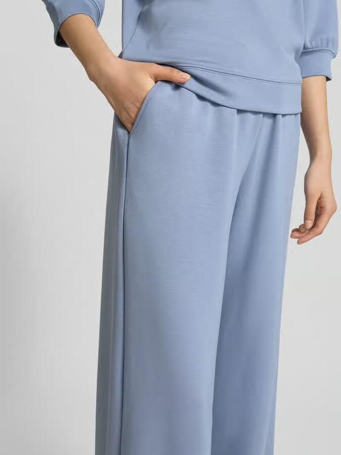 MbyM Wide leg stoffen broek met steekzakken model 'Asaka' - Foto 2
