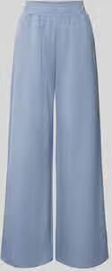 MbyM Wide leg stoffen broek met steekzakken model 'Asaka'