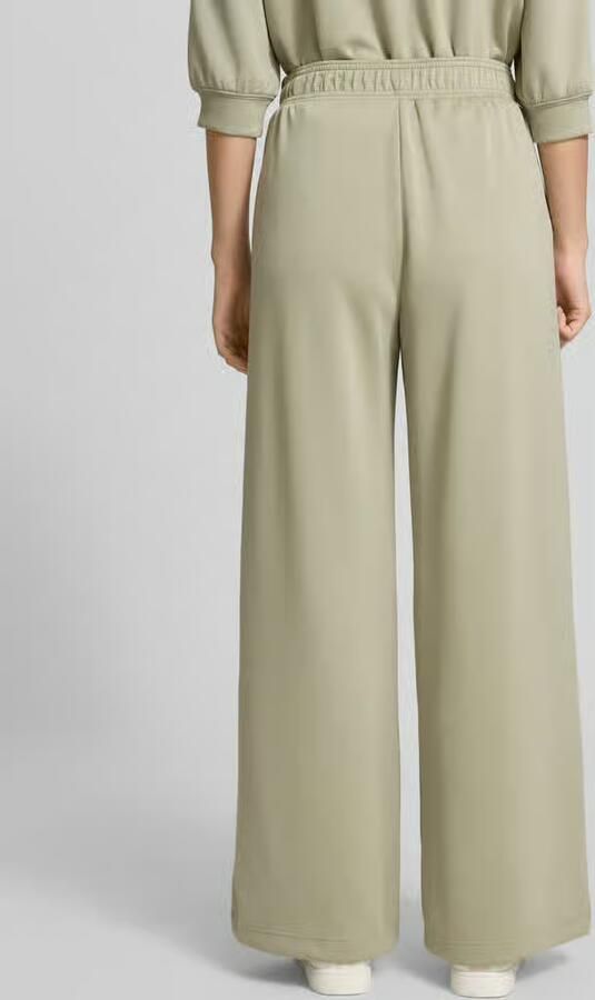 MbyM Wide leg stoffen broek met steekzakken model 'Asaka'