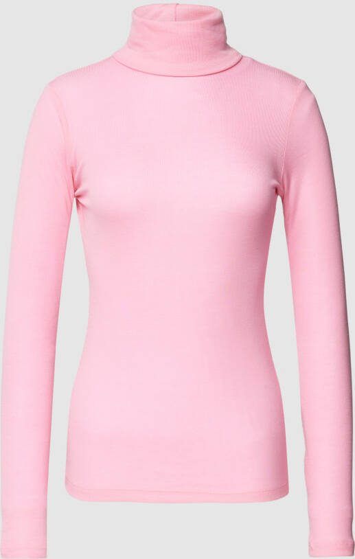 MbyM Shirt met lange mouwen en col model 'Ina'