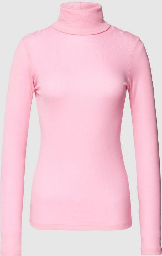 MbyM Shirt met lange mouwen en col model 'Ina'